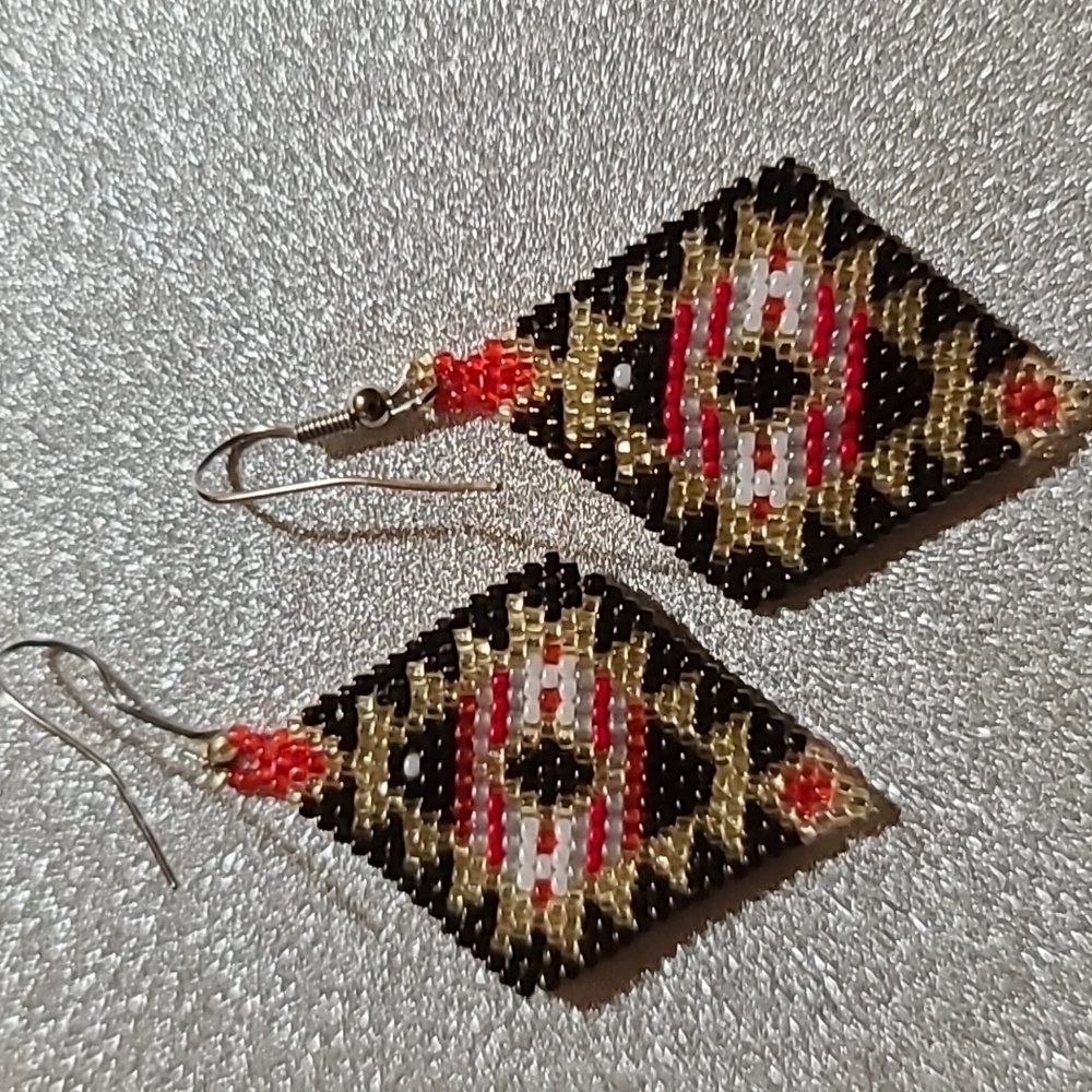 Beaded earrings